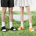 Eva foldable travel cartoon slippers - portable, non-slip disposable slippers for men and women, perfect for travel, business trips, and hotels