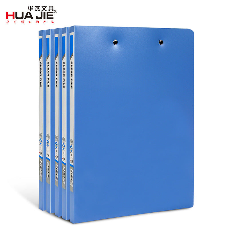 [] Single and double clip strong file splint clip A4 wholesale office supplies test paper file folder storage