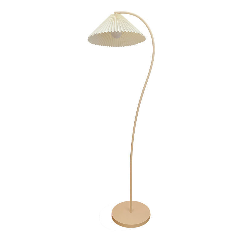 [Factory direct sales] Cream wind floor lamp Living room vertical table lamp Internet celebrity beauty lamp Atmosphere floor lamp