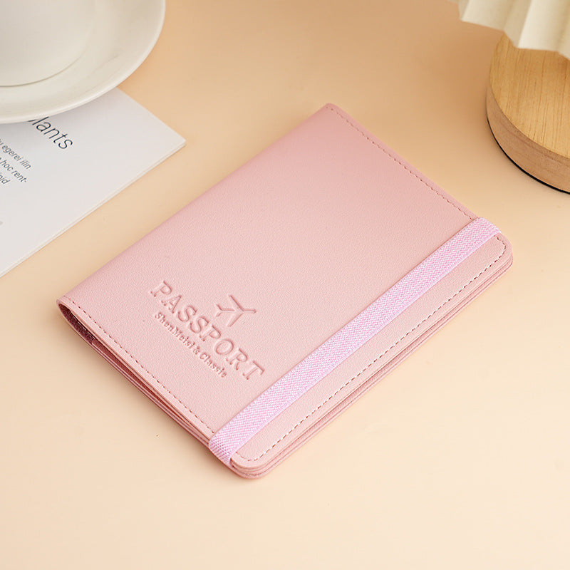 Spot  hot-selling pu leather passport bag, multi-functional passport holder, passport cover, passport cover.