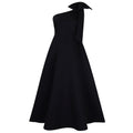 D3322 european and american women's clothing cross-border  new one-shoulder big bow sexy long gown african dress