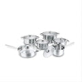 Ready-to-ship 12-piece cookware set: universal thickened stainless steel pots and pans for home boilers and stoves - wholesale gift set