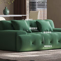Rocburg fabric compression sofa - modern living room, compact design, export-quality, straight-row compression sofa