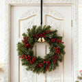Extended iron s-hook - perfect for christmas, holiday decorations, doorways, home, dorms, and rentals