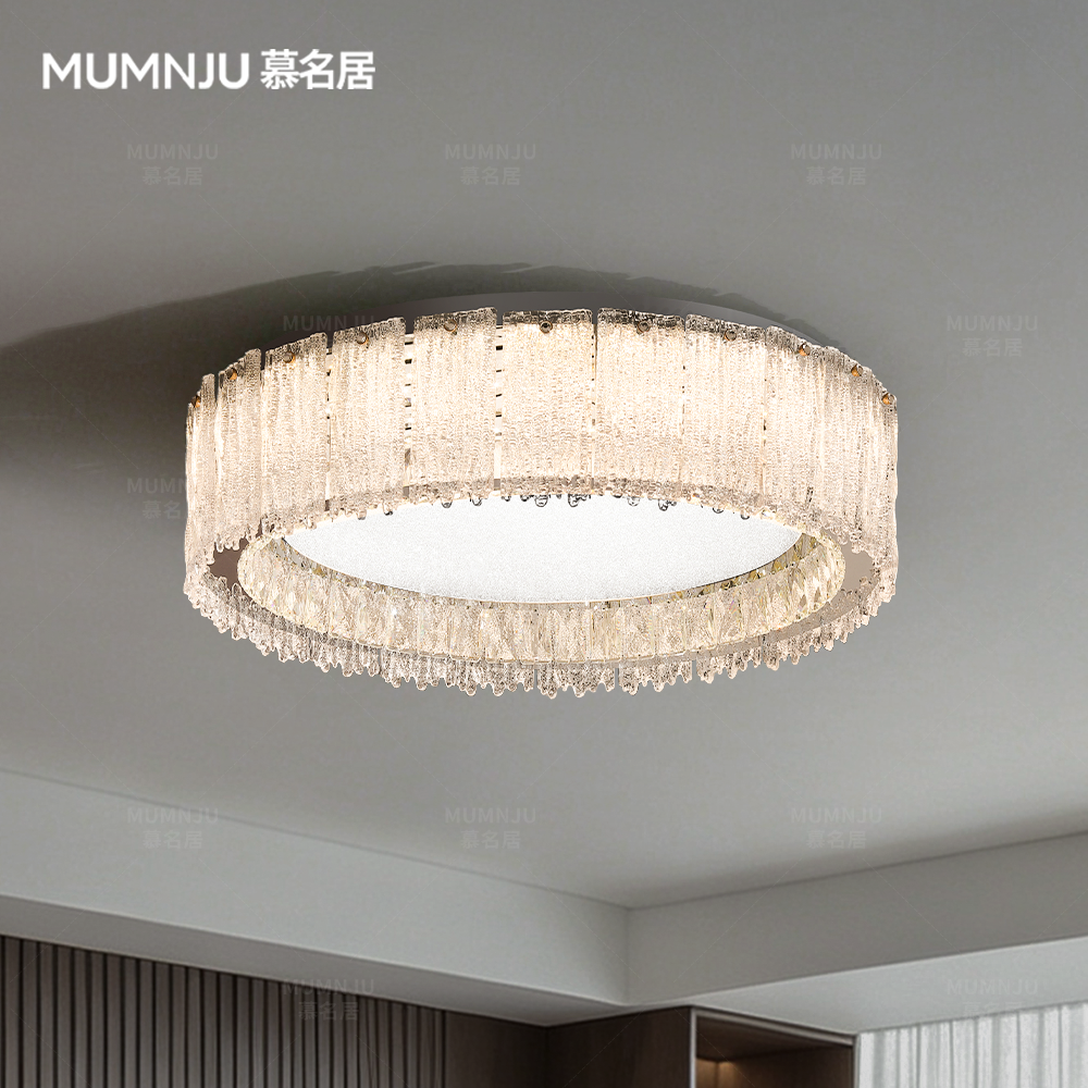 Mumingju bedroom ceiling lamp  new arrivalaccessible luxuryclassy crystal lamp casual room dining room study lamp