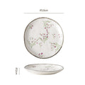 6inch plate-lavender