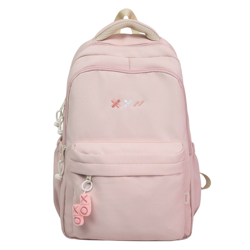 Simple kids schoolbag for girls to go out with high-value ins style small backpack mini niche style japanese style spring outing backpack