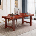 Minimalist living room modern home desktop study table solid wood table executive desk writing desk computer desk extra thick office desk