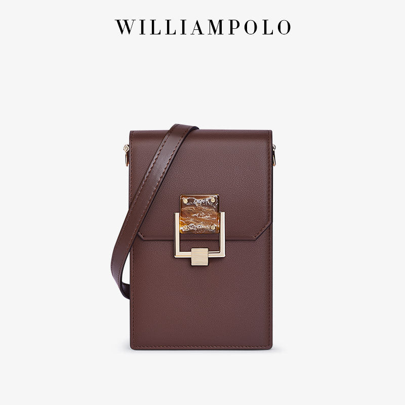 Emperor Paul Ladies Mobile Phone Bag Versatile Fashion Crossbody Bag Women's Niche Premium Shoulder Bag Women's Bag Wholesale