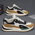 Men's leather sneakers - spring 2025 new collection: casual, youthful, running, chunky sole, dad shoes, trendy ins style