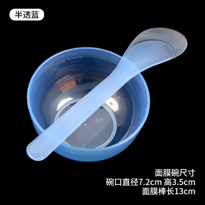 Beauty mask tool set #2: mask bowl + mixing spoon & spatula, makeup bowl, beauty supplies, spa mask mixing bowl set