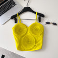 Commuting style silmslimming looksense of design camisole women's summerstylisheasiest for matchpatchwork designeleganttops
