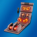 Full body massage mattress multifunctional cervical massager kneading lumbar massage pad electric massage chair stretching hot compress