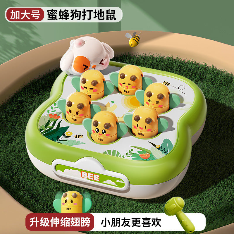 Douyin's same style bee whack-a-mole kids toy for boys and girls, babies, infants, early education, intelligence, brain-stimulating beating