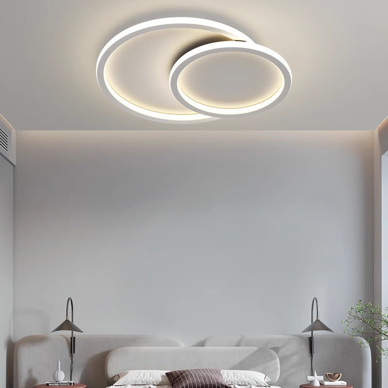 Living room light eye protection ceiling light cream wind simple whole house set lighting combination Zhongshan home improvement lighting high sense