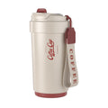 Wholesale 316 retro smart coffee mug - ceramic liner, insulated hot & cold water bottle, portable car cup, personalized engraving available