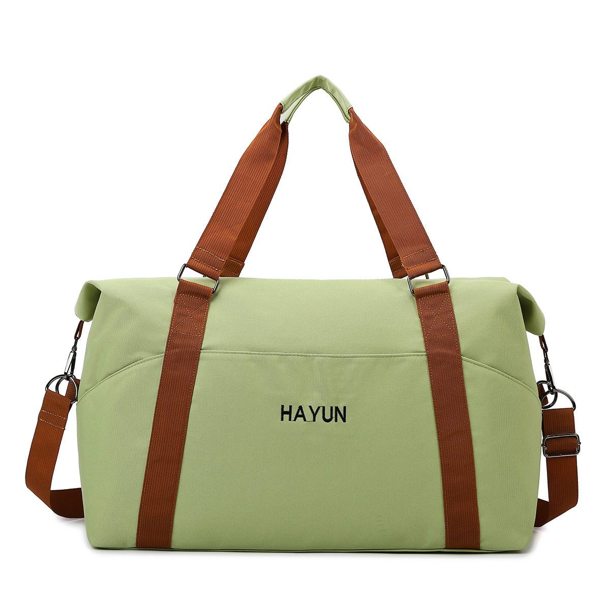 New fitness bag large-capacity travel bag oblique span short-distance business trip luggage bag women's lightweight waterproof clothing storage bag