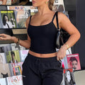 fashiony2k hot girl versatile camisole top women's clothing  spring and summer  independent station