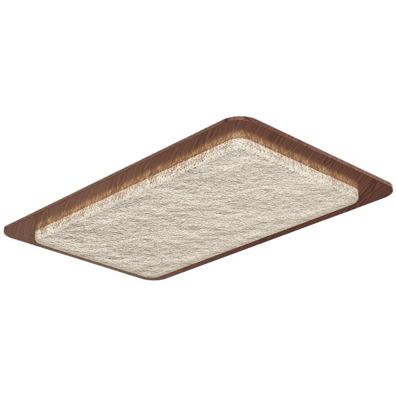 Living room ceiling light medium ancient style retro wabi wind bedroom room light walnut pattern whole house lighting combination package