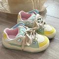Maillard sneakers macaron cream ice cream student style easiest for matchcasual shoes popular running breathable sneakers