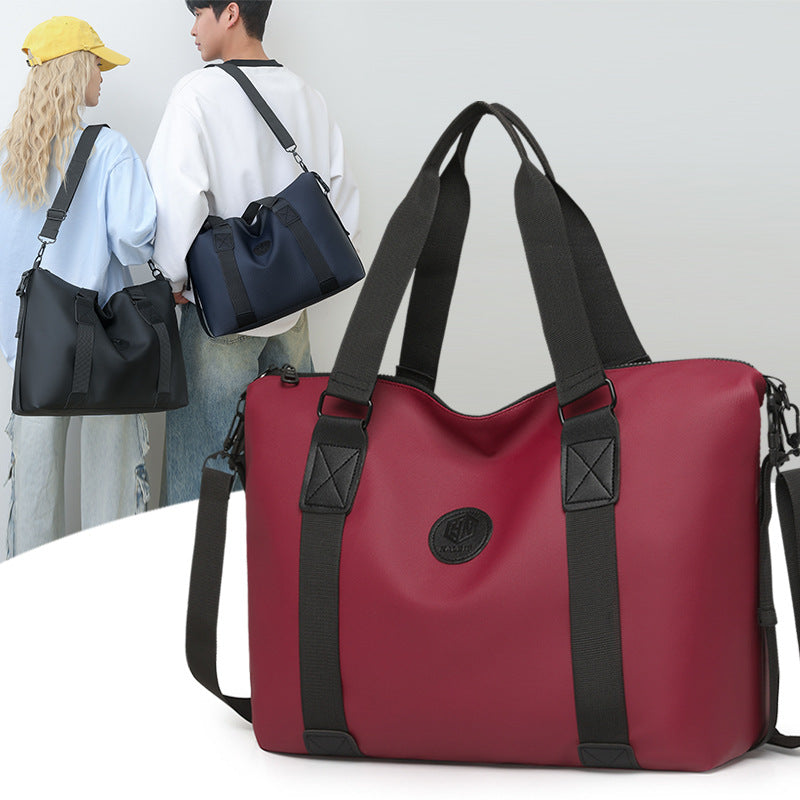 Short business trip lightweight portable storage bag trendy casual large capacity travel bag lightweight wet and dry separation fitness bag