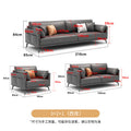 Saint li minimalist office sofa and coffee table set - reception area, meeting room, and small apartment office furniture