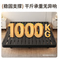 Popular minimalist floating bed 1.68m italian-inspired light luxury bed frame iron frame apartment bed without headboard bed style iron frame bed