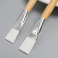 Beauty brush wooden pole facial mask brush beauty tool makeup brush solid wooden pole residual powder blush powder bottom loose powder brush
