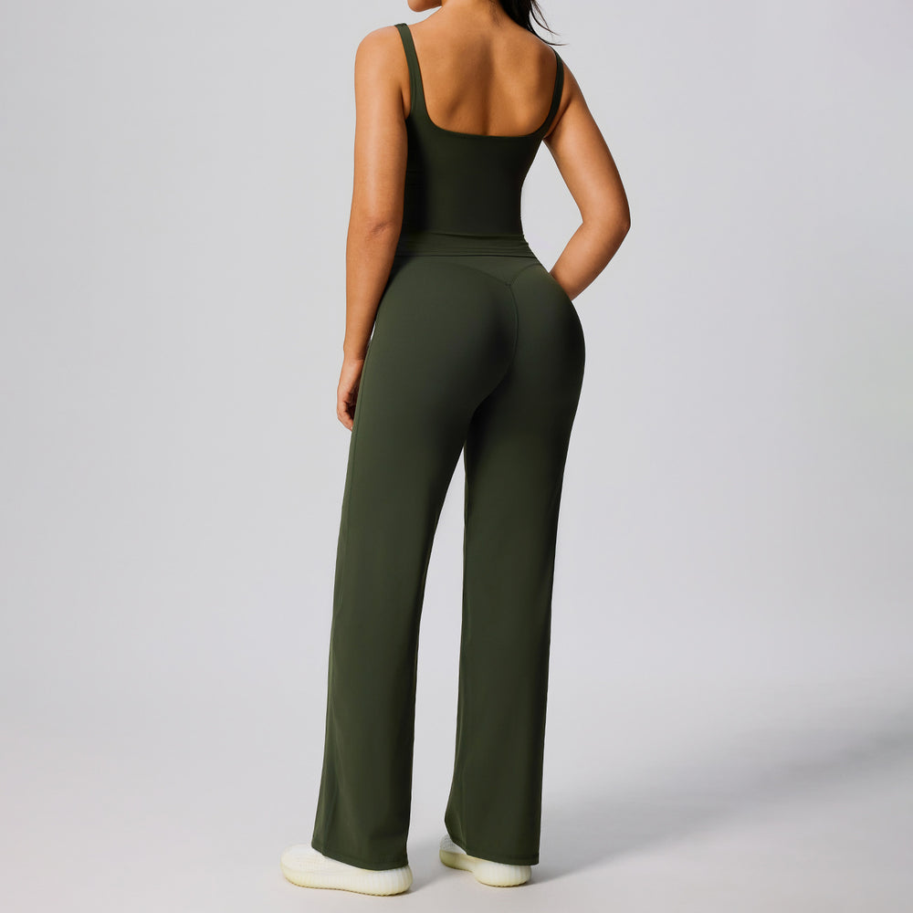 new arrival fitness clothing suit women's hip lifting slimming look sportswear two-piece setoutwear running yoga clothing suit