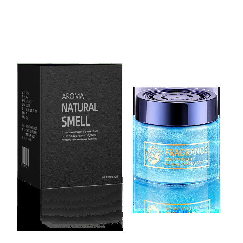 Car aromatherapy quicksand balm classy car perfume solid car fragrance long-lasting light fragrance gardenia ornament