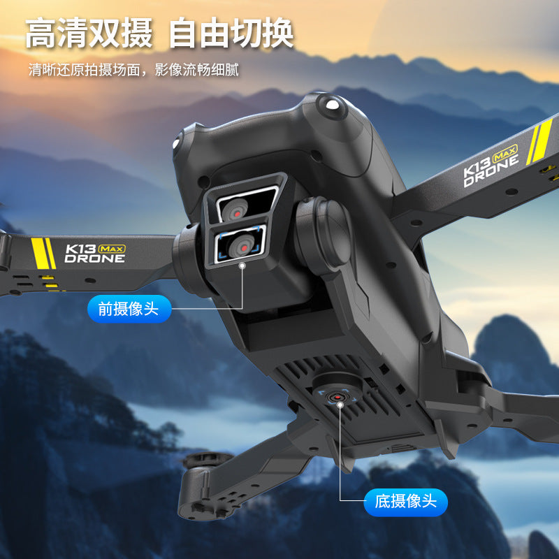 K13max drone 4k hd aerial photography quadcopter - foldable altitude hold kids remote control aircraft e88 pro