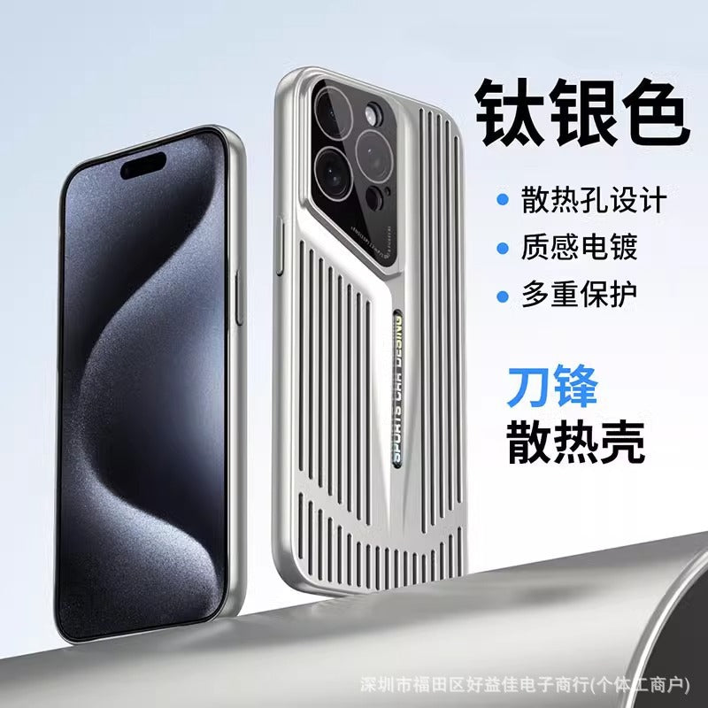 Blade cooling and breathable, suitable for samsung s25ultra mobile phone case, samsungs24 lens film, s22 hard case