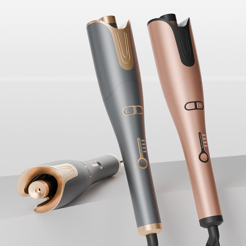 Cross-border rose roll automatic curling iron does not hurt hair, lazy electric curling iron, multi-functional intelligent hair perm