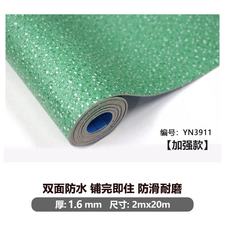 Commercial-grade, thickened, and wear-resistant pvc flooring for large areas of cement floors. waterproof adhesive-backed vinyl flooring for both commercial and residential use