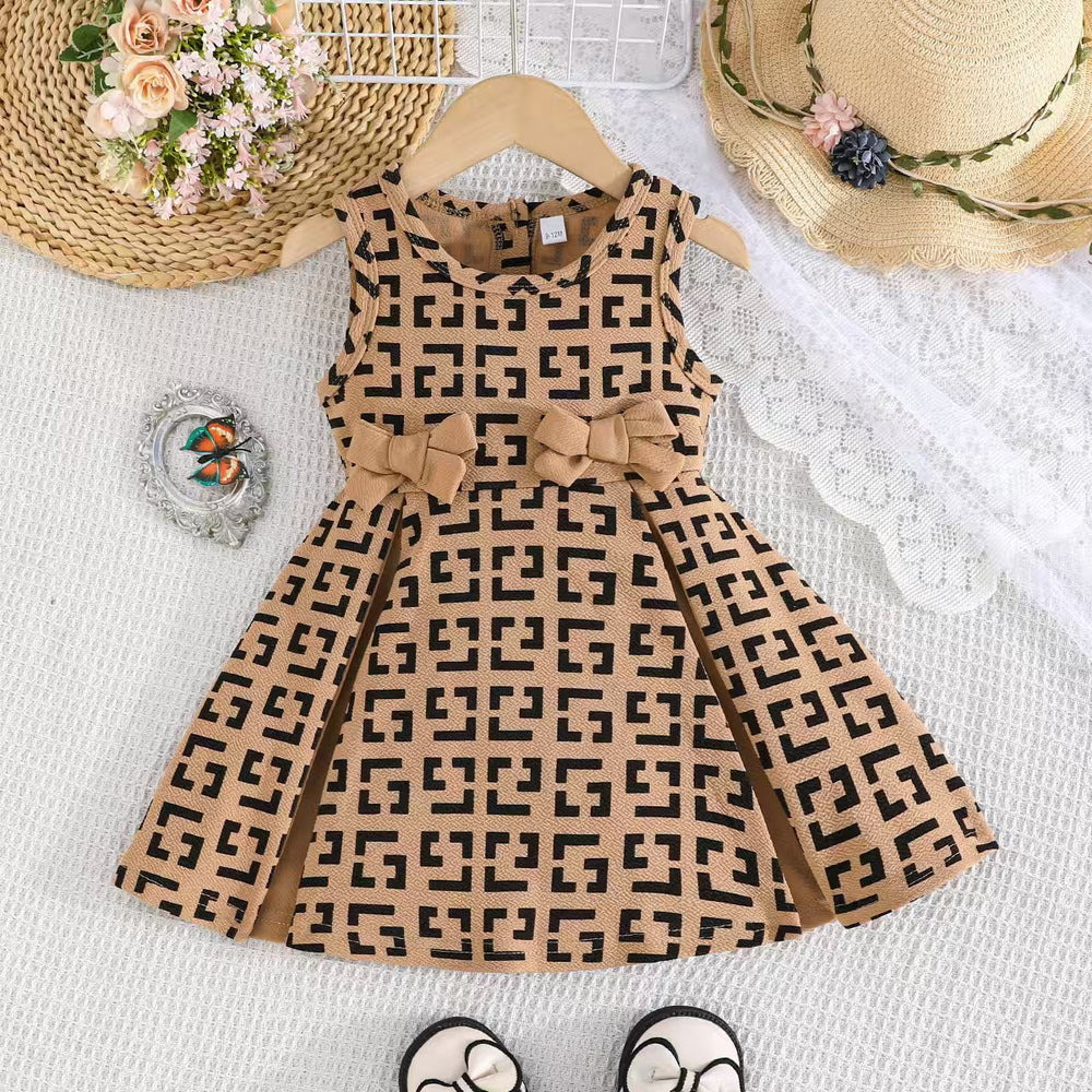 Kids clothing cross-border exclusive iexport fashion children's clothing new arrival children's european and american girls' dress