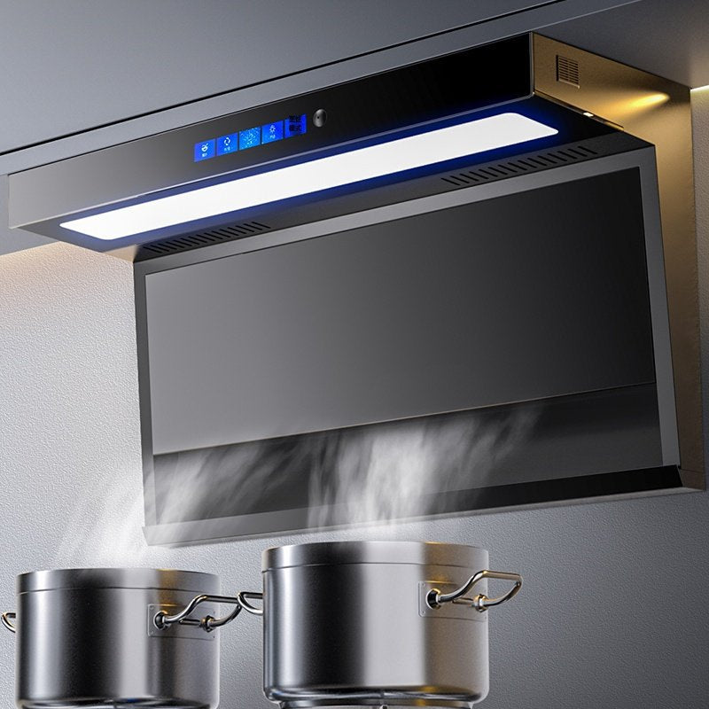 Wholesale xinfei range hood for home kitchen large suction top side double suction wall-mounted small 7-shaped range hood