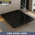 Floating bed modern casual japanese style normcore silent double bed all-steel row frame master bedroom iron bed frame