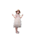 Girls' summer new sleeveless tiered dress princess tutu dress kids birthday party dress