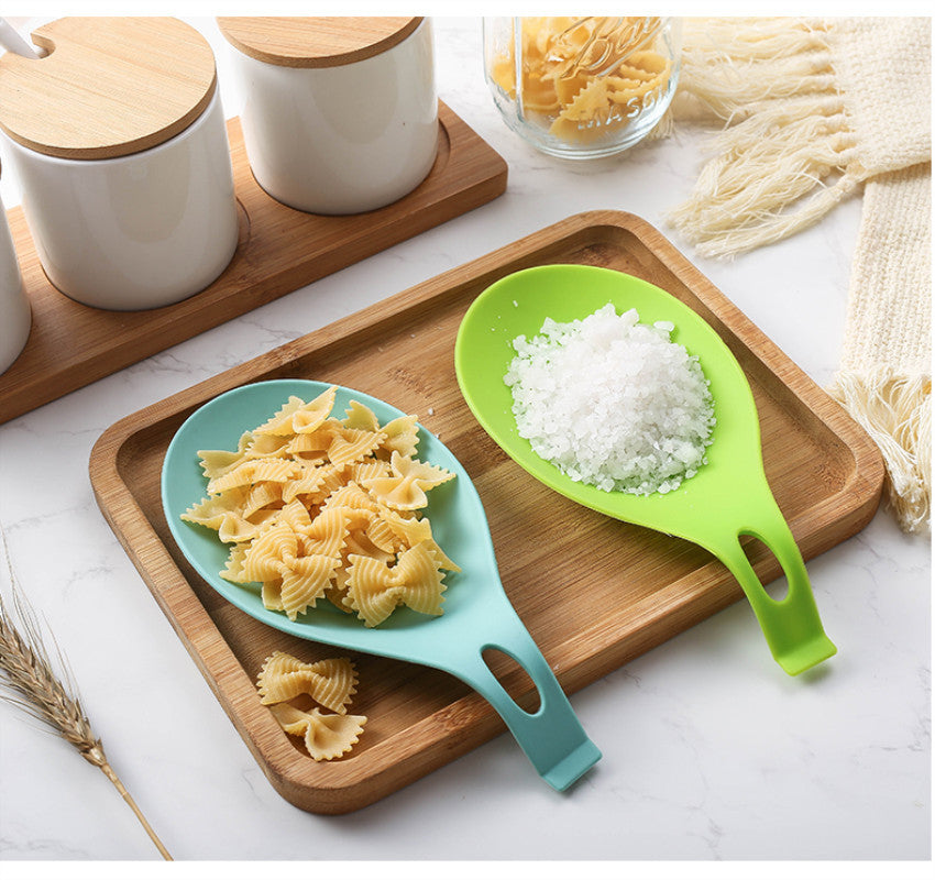 Ready-to-ship silicone trivet pads - kitchen utensil placement mats, heat-resistant creative spoon & sauce dish pads, easy-clean spoon rests
