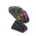Viper x9pro wireless bluetooth three-mode hollow paw3311 e-sports gaming rgb luminous computer mouse usb