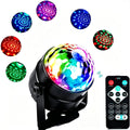 Water ripple starry sky projection lamp bracket magic ball rotate stage light voice controlled remote control night light starry sky atmosphere light