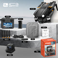 4.5inch large screen remote control z103 drone gps return professional aerial photography aircraft long battery life remote control aircraft