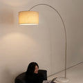 Fishing lamp floor lamp living room sofa next to classy modern minimalist accessible luxury atmosphere lamp popular new home