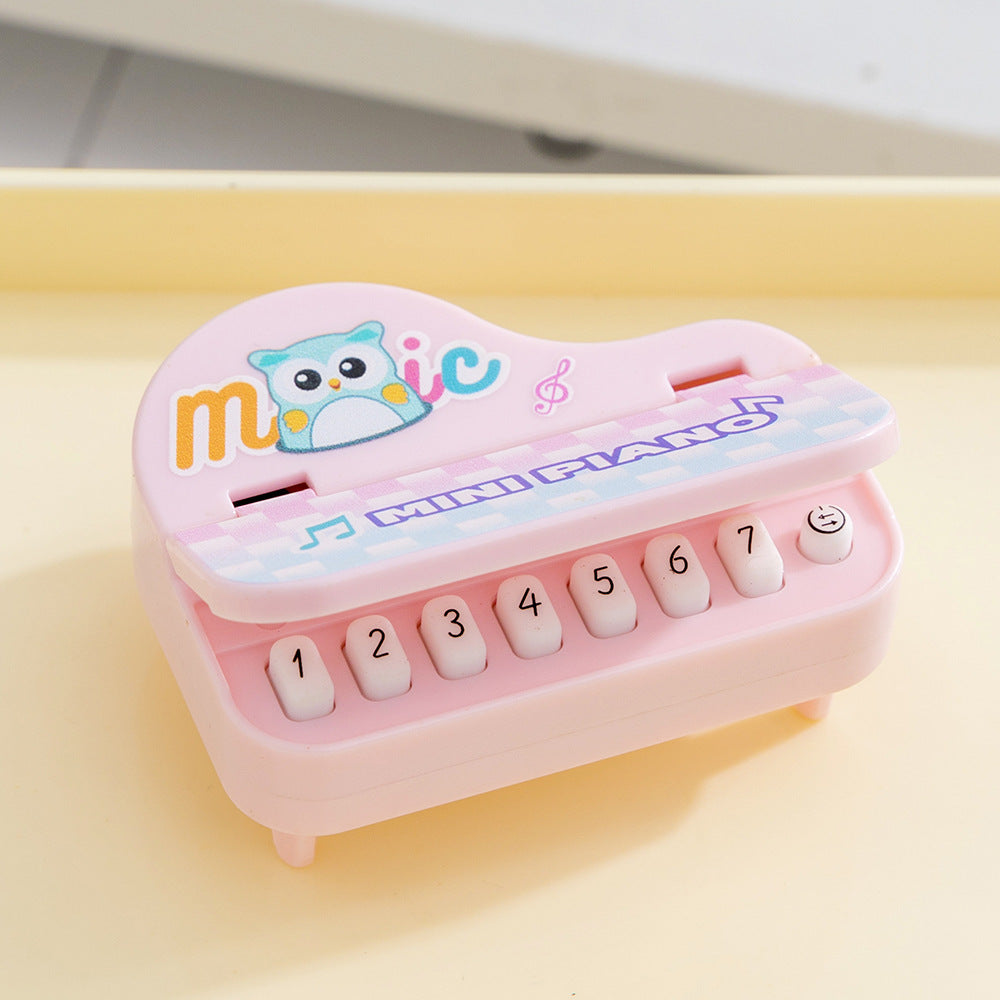 children's toy simulation digital piano digital keyboard keychain pendant creative handheld digital game console