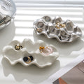 Instagrammable creative photography ceramic props egg tray - trending online style display plate - jewelry storage - high-value tray