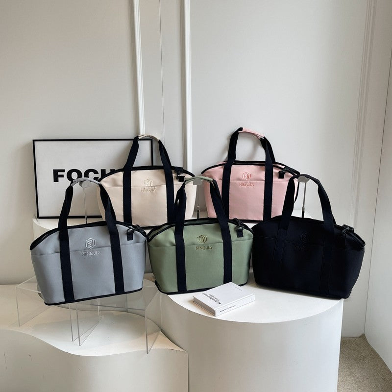 New fashionable and lightweight yoga fitness bag women's wet and dry separation swimming sports storage bag short-distance leisure travel bag