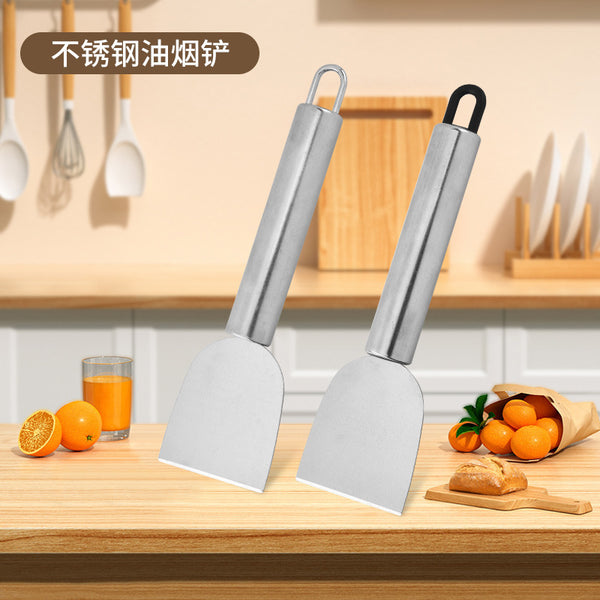 Upgrade stainless steel multi-purpose cleaning scraper kitchen refrigerator tile spatula floor beauty seam glass degumming spatula