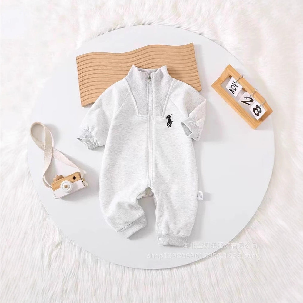 Baby clothes spring & fall onesie outwear long sleeves newborn baby korean style onesie western style baby