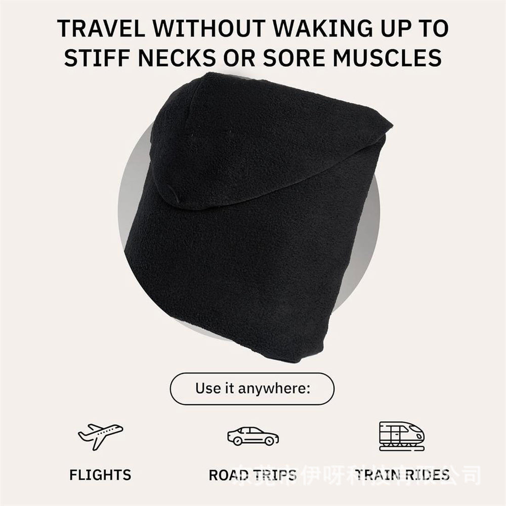 Amazon hot-selling travel neck pillow - nap pillow, neck support, super soft, portable neck pillow for office breaks