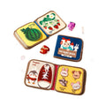 Tearable tail cloth book - tear-resistant, chewable, and washable early education toy for babies 6-12 months